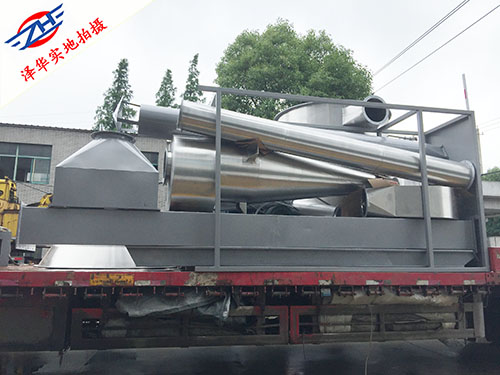 澤華與客戶訂購了一臺LPG-200型離心噴霧干燥機